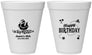 Personalized Birthday 12 oz Foam Cups - 18th Shipwrecked | 20028