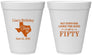 Personalized Birthday 12 oz Foam Cups - 50th | 20051
