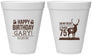 Personalized Birthday 12 oz Foam Cups - 75th Hunting | 20063
