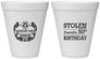 Personalized Birthday 12 oz Foam Cups - 50th | 20068