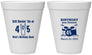 Personalized Birthday 12 oz Foam Cups - 45th Jam Session | 20069