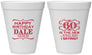 Personalized Birthday 12 oz Foam Cups - 60th | 20070
