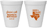 Personalized Birthday 12 oz Foam Cups - 30th Redneck Texas | 20072