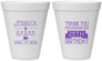 Personalized Birthday 12 oz Foam Cups - 25th | 20075