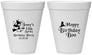 Personalized Birthday 12 oz Foam Cups - 18th Halloween | 20081