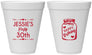 Personalized Birthday 12 oz Foam Cups - 30th Flirty At Thirty | 20087