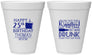 Personalized Birthday 12 oz Foam Cups - 25th | 20091