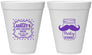 Personalized Birthday 12 oz Foam Cups - 20th | 20096