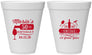 Personalized Birthday 12 oz Foam Cups - 50th Wine | 20098