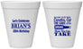 Personalized Birthday 12 oz Foam Cups - 25th | 20100