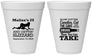 Personalized Birthday 12 oz Foam Cups - 25th Strip Club | 20102
