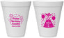 Personalized Birthday 12 oz Foam Cups - 13th | 20116