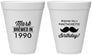 Personalized Birthday 12 oz Foam Cups - 40th | 20119
