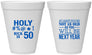 Personalized Birthday 12 oz Foam Cups - 50th | 20120