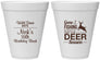 Personalized Birthday 12 oz Foam Cups - 55th Gone Fishing | 20128