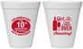 Personalized Birthday 12 oz Foam Cups - 40th | 20151