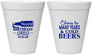 Personalized Birthday 12 oz Foam Cups - Cheers To Many Years | 20167