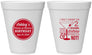 Personalized Birthday 12 oz Foam Cups - 30th | 20172