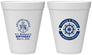 Personalized Birthday 12 oz Foam Cups - 75th Nautical | 20178