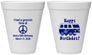 Personalized Birthday 12 oz Foam Cups - 60th | 20186