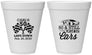 Personalized Birthday 12 oz Foam Cups - 50th Race Car | 20187