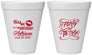 Personalized Birthday 12 oz Foam Cups - 30th Flirty At Thirty | 20190