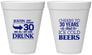 Personalized Birthday 12 oz Foam Cups - Cheers To 30 Years | 20219