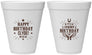Personalized Birthday 12 oz Foam Cups - Cowboy | 20244