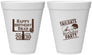 Personalized Birthday 12 oz Foam Cups - Football | 20256