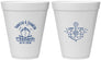 Personalized Wedding 12 oz Foam Cups - Save The Date Cruise | 209
