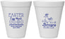 Personalized Easter 12 oz Foam Cups - Llama Eggs | 210009