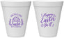 Personalized Easter 12 oz Foam Cups - Easter Bunny | 210010