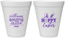 Personalized Easter 12 oz Foam Cups - Hoppy Bunny Eggs | 210012