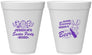 Personalized Easter 12 oz Foam Cups - Bunny Needs A Beer | 210018