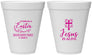 Personalized Easter 12 oz Foam Cups - Jesus Is Alive | 210027