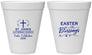 Personalized Easter 12 oz Foam Cups - Easter Blessings Church | 210029