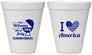 Personalized 4th Of July 12 oz Foam Cups - Barbecue Bbq | 220007