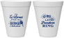Personalized 4th Of July 12 oz Foam Cups - Bbq Fireworks | 220009