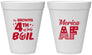 Personalized 4th Of July 12 oz Foam Cups - Merica Af | 220014