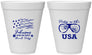 Personalized 4th Of July 12 oz Foam Cups - Party In The Usa | 220023