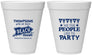 Personalized 4th Of July 12 oz Foam Cups - We The People | 220025