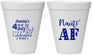 Personalized 4th Of July 12 oz Foam Cups - Nautical Anchor | 220035