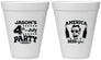 Personalized 4th Of July 12 oz Foam Cups - Bbq Lincoln | 220036