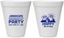 Personalized 4th Of July 12 oz Foam Cups - New York | 220039
