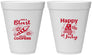 Personalized 4th Of July 12 oz Foam Cups - Fireworks | 220046