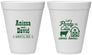 Personalized Wedding 12 oz Foam Cups - Party Til The Cows Come Home | 222