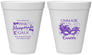 Personalized Awareness 12 oz Foam Cups - Masquerade | 230008