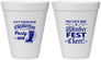 Personalized Oktoberfest 12 oz Foam Cups - Pretzel | 240001