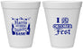 Personalized Oktoberfest 12 oz Foam Cups - Pretzel | 240009