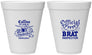 Personalized Oktoberfest 12 oz Foam Cups - Brat Inspector | 240011